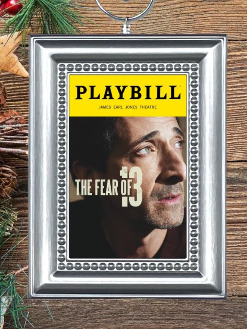 The‎ Fear of 13 Broadway Play Playbill Christmas Tree Ornament